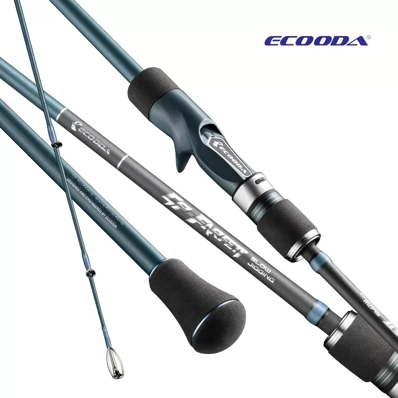 Fishing Equipment Brands - ใหม่เอี่ยม ECOODA esfsj ก้านจิ๊กกิ้งแบบช้า1.85ม./1.88ม./1.93ม. 30 +