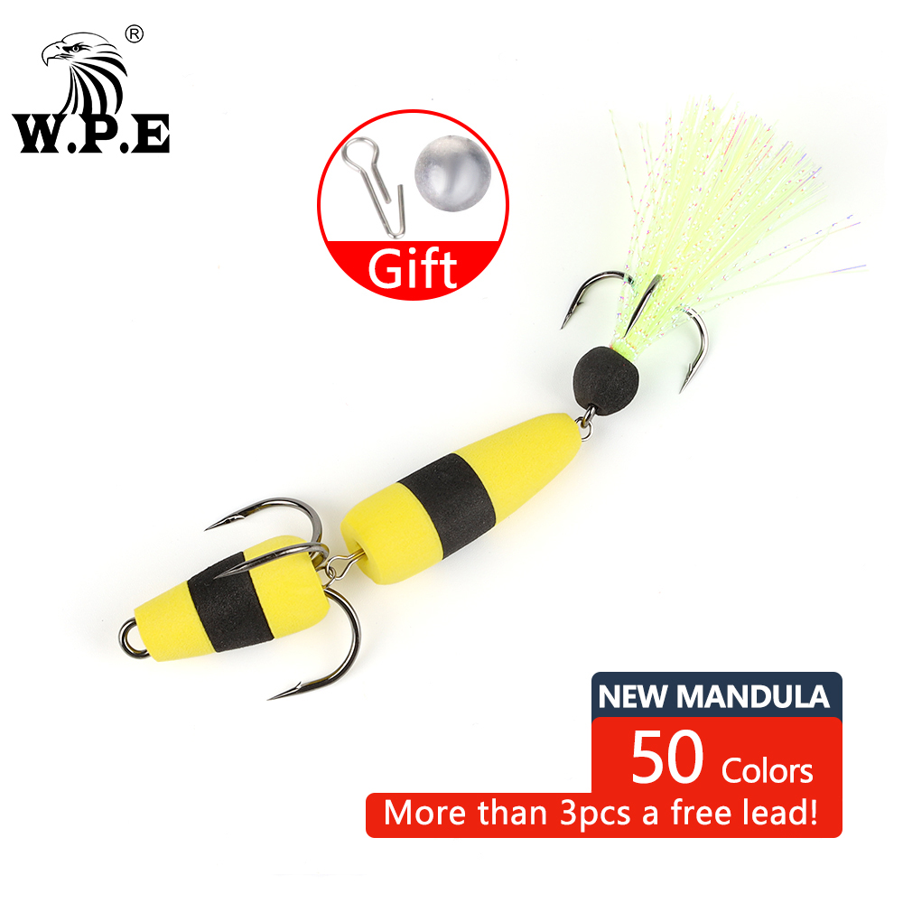 Fishing Equipment Brands - W.P.E ยี่ห้อใหม่ MANDULA 50 สีขนาด L