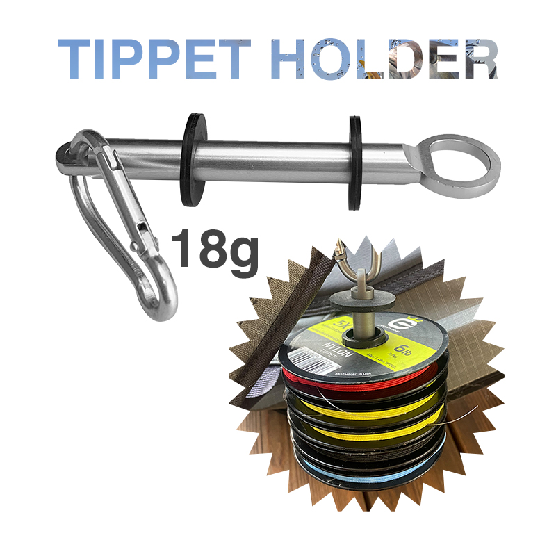 Fishing Equipment Cheap - ที่ยึดสายเคเบิลแบบพกพาสําหรับตกปลาน้ําหนักเบาเป็นพิเศษ, ขายึดคงที่, อุปกรณ์ตกปลาอุปกรณ์เสริมเครื่องมือสินค้า TIPPET HOLDER