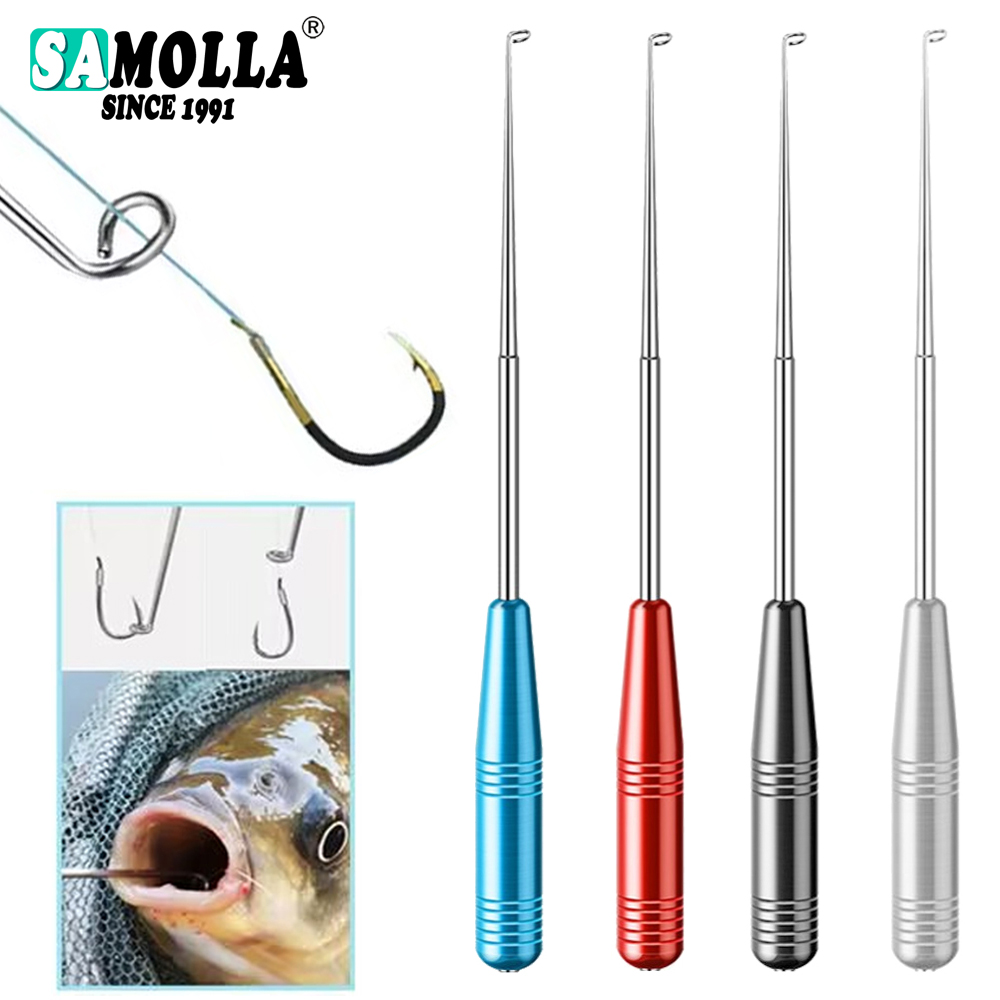 Fishing Equipment Cheap - เครื่องถอดเบ็ดตกปลาแบบกันสนิมเครื่องมือสำหรับตกปลาในฤดูหนาวเพื่อความปลอดภัยในการตกปลาอุปกรณ์ถอดตะขอตกปลาได้อย่างรวดเร็ว