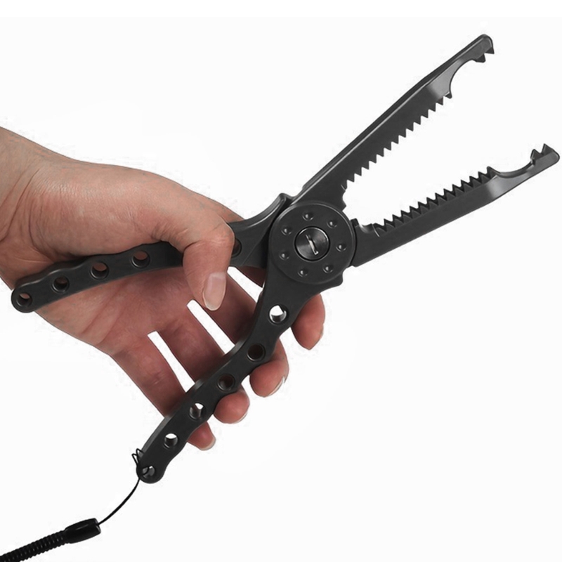 Fishing Equipment Price - คีมตกปลาพลาสติกคุณภาพสูงพร้อมที่จับและเครื่องมือถอดตะขอ, ที่จับปลาดุกที่ทนทานพร้อมด้ามจับกันลื่นและสายคล้อง