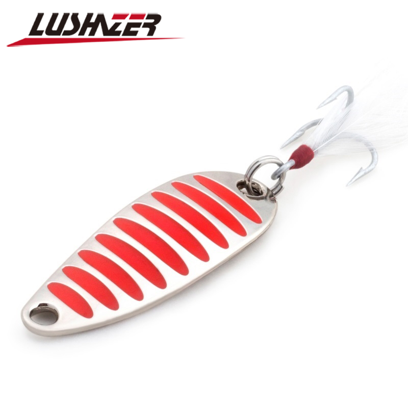 Fishing Equipment Brands - เหยื่อตกปลาแบรนด์ LUSHAZER แบบช้อน น้ำหนัก 2 กรัม
