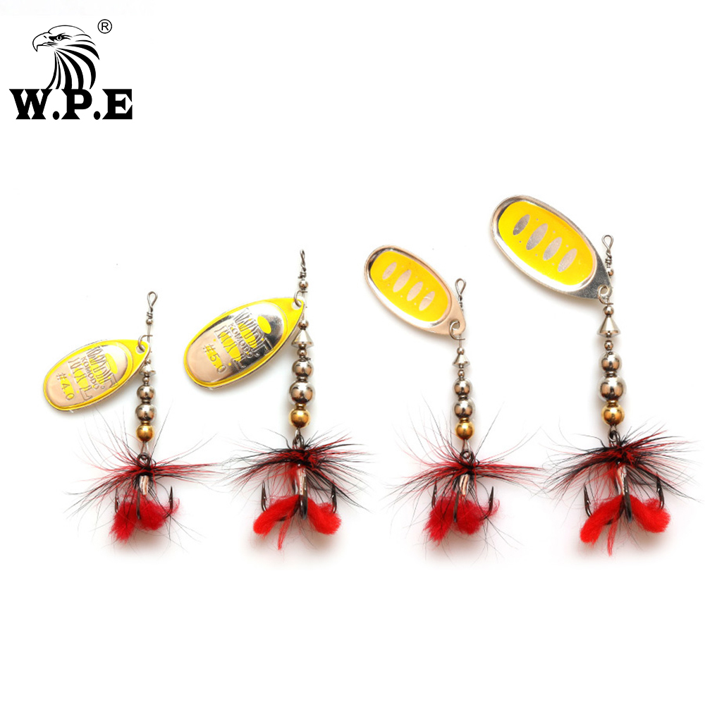 W.P.Eยี่ห้อใหม่ช้อน 1pcs 4 #/5 - Fishing Equipment Brands บทวิจารณ์และราคา