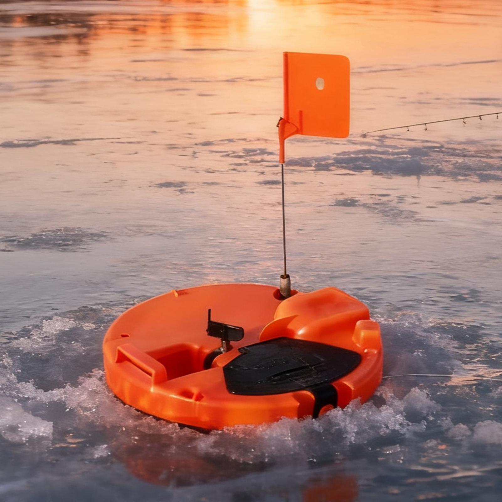 อุปกรณ์ตกปลาน้ำแข็งอัตโนมัติพร - Ice Fishing Tip Up บทวิจารณ์และราคา