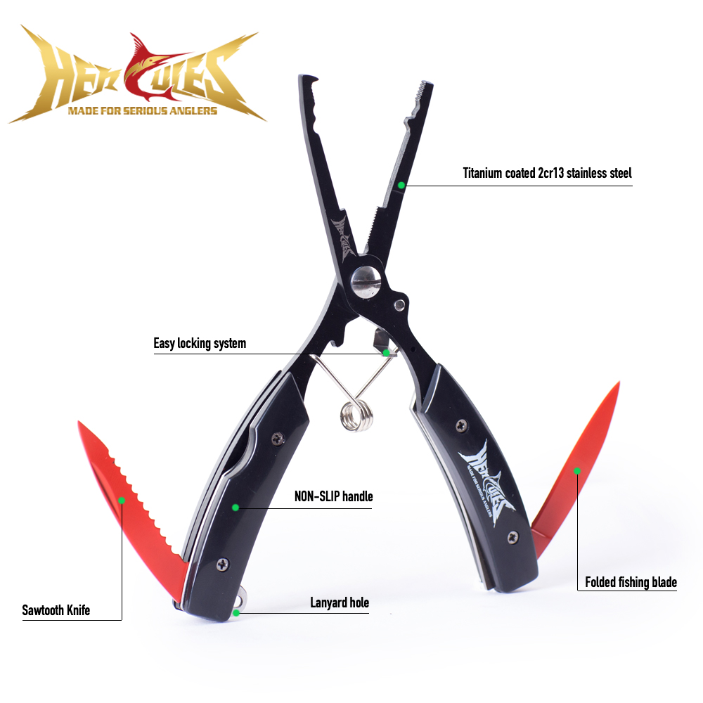 คีมตกปลา HERCULES พร้อมปลอกและ - Fishing Equipment Cheap บทวิจารณ์และราคา