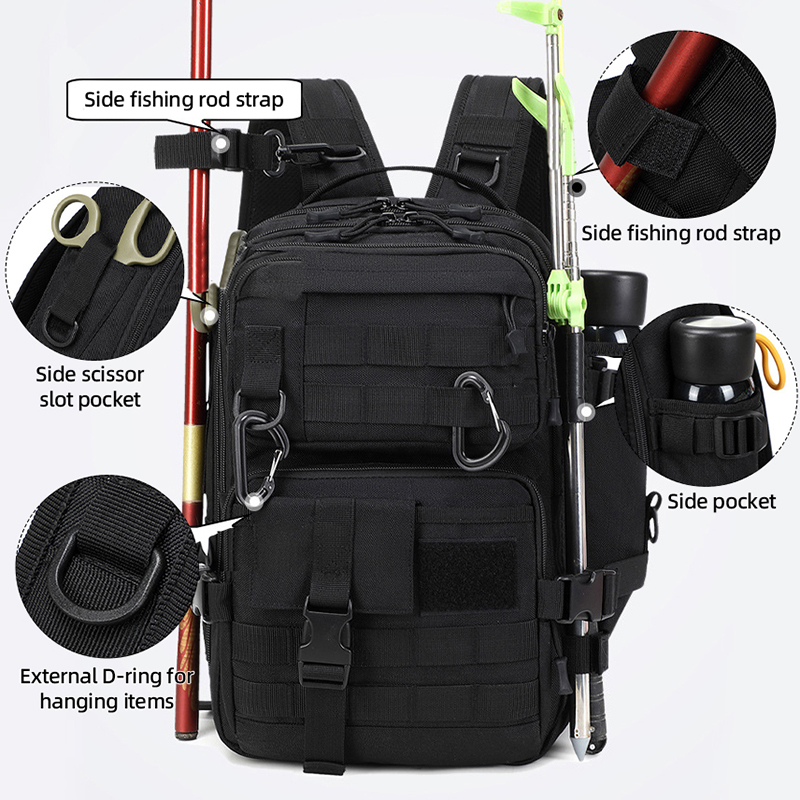 กระเป๋าเป้สะพายหลังแบบยุทธวิธี - Fishing Equipment Bag บทวิจารณ์และราคา